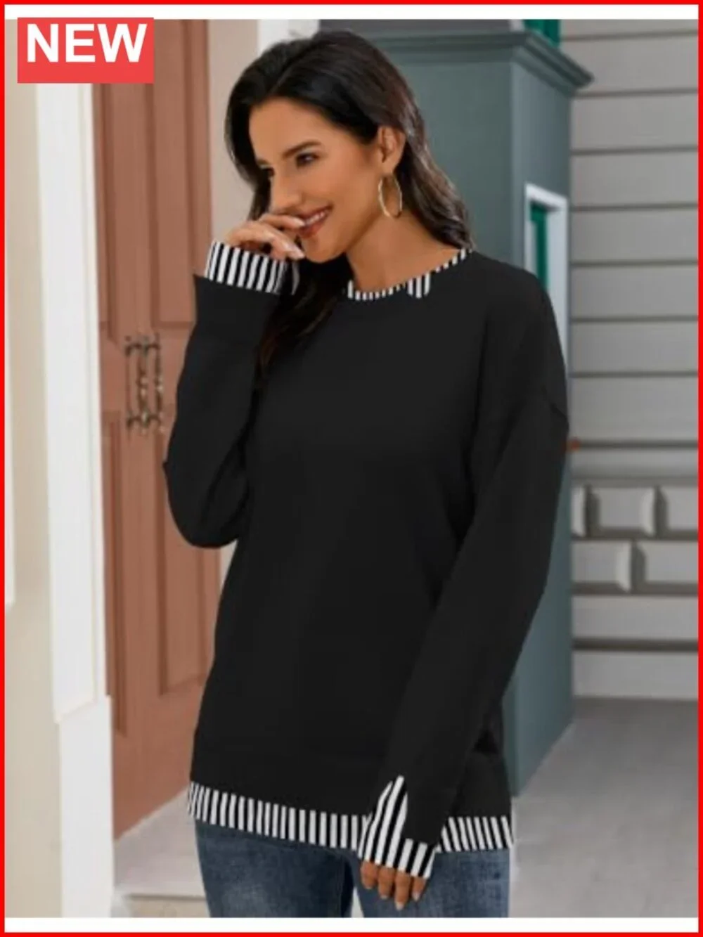 N/A cozy oversized